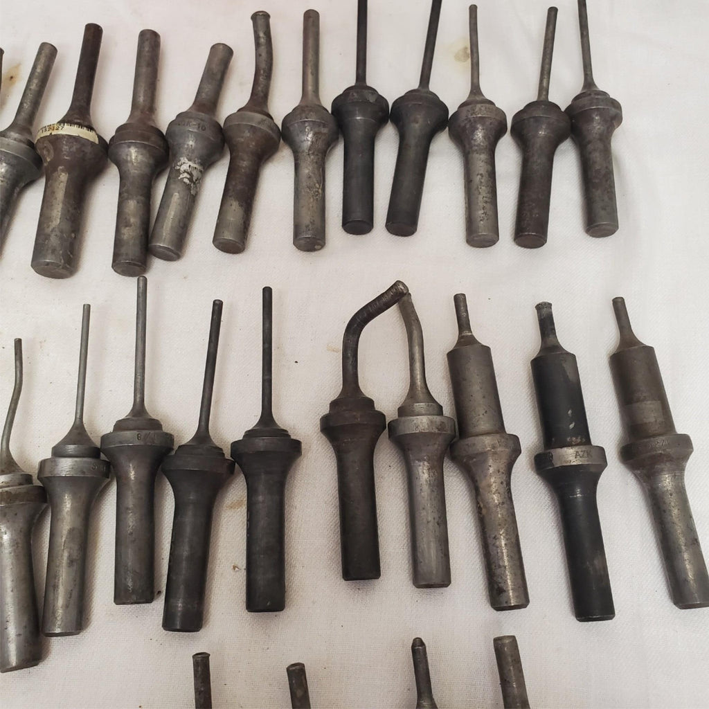 Lot of Rivet Gun Snaps Bit Knock Out Punch Set LOT-109