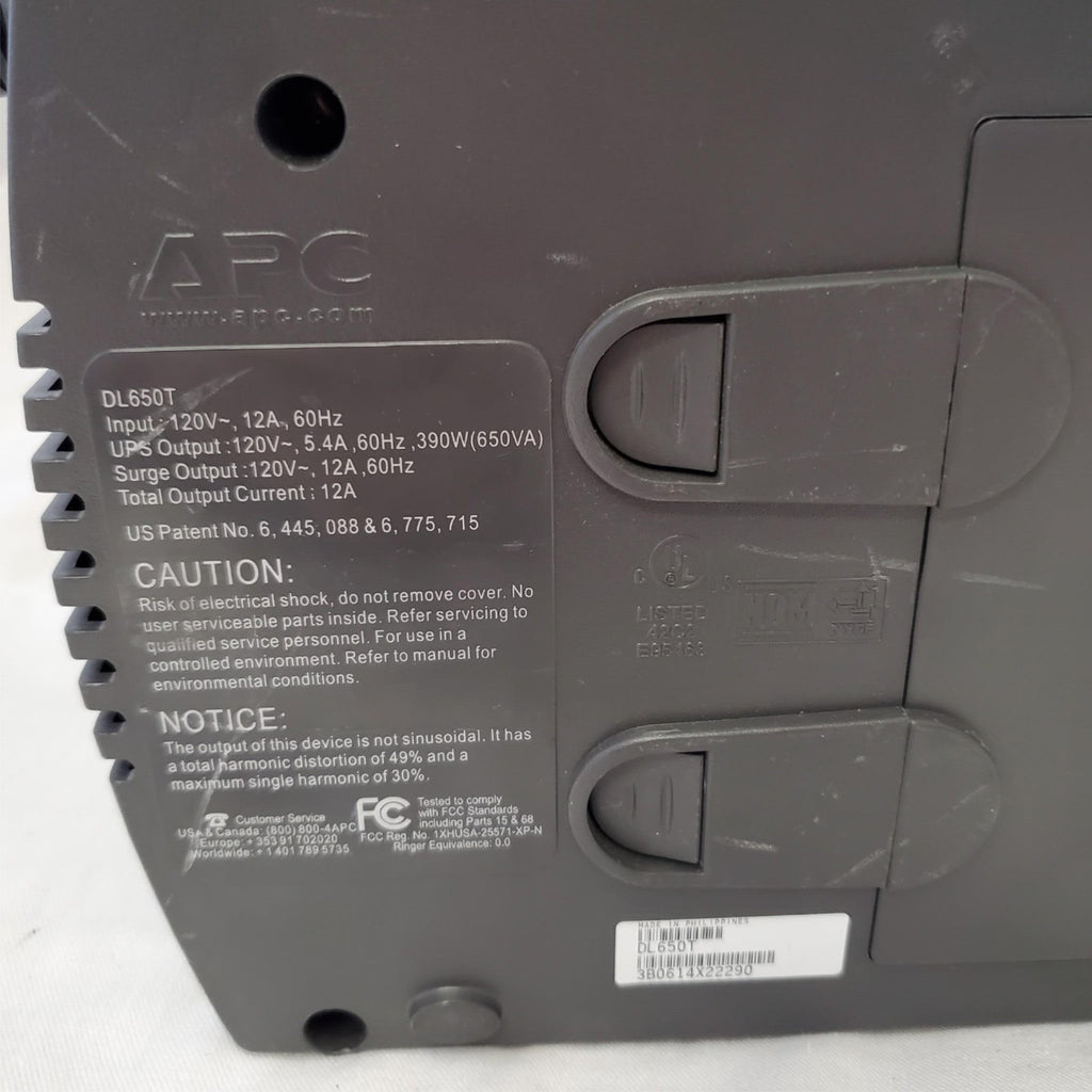 APC Back-UPS ES 650 DL650T Surge Protector NO BATTERY INCLUDED #23