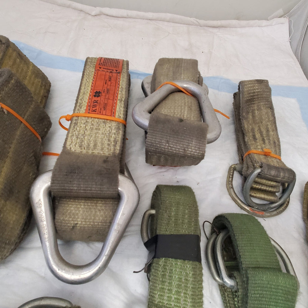 USED Adjustable Cam Buckle Tie Down Cargo Lashing Travel Strap Lot