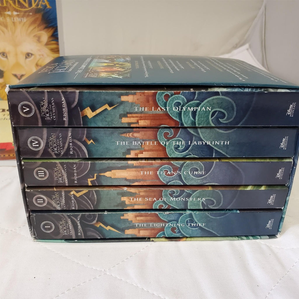 Lot of Assorted The Narnia Trivia , Percy Jackson & Timothy Series Books Set