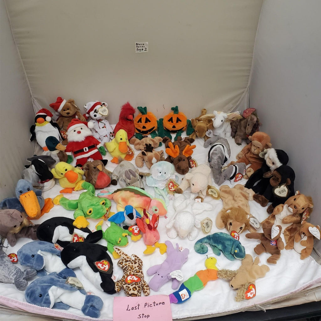 Huge Lot of Assorted TY Beanie Babies Plush Toys #2