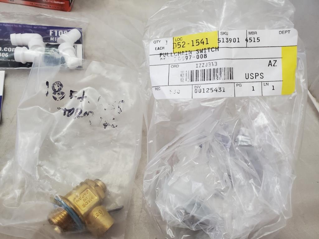 NGK Laser Iridium Spark Plug Oil Filter Black Idler Pulley ThreadLock Blue &More