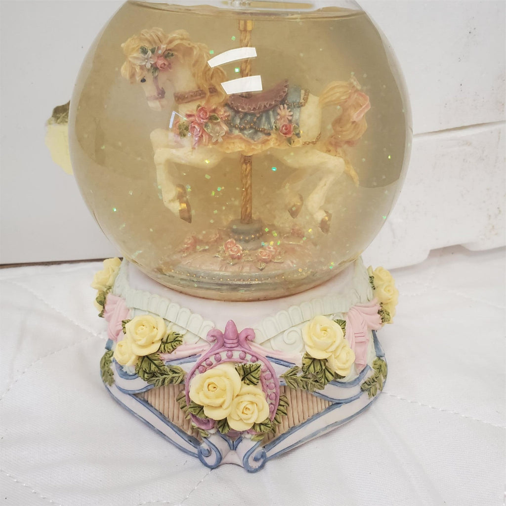 Heritage House Inc Anniversary Waltz Globe Music Box