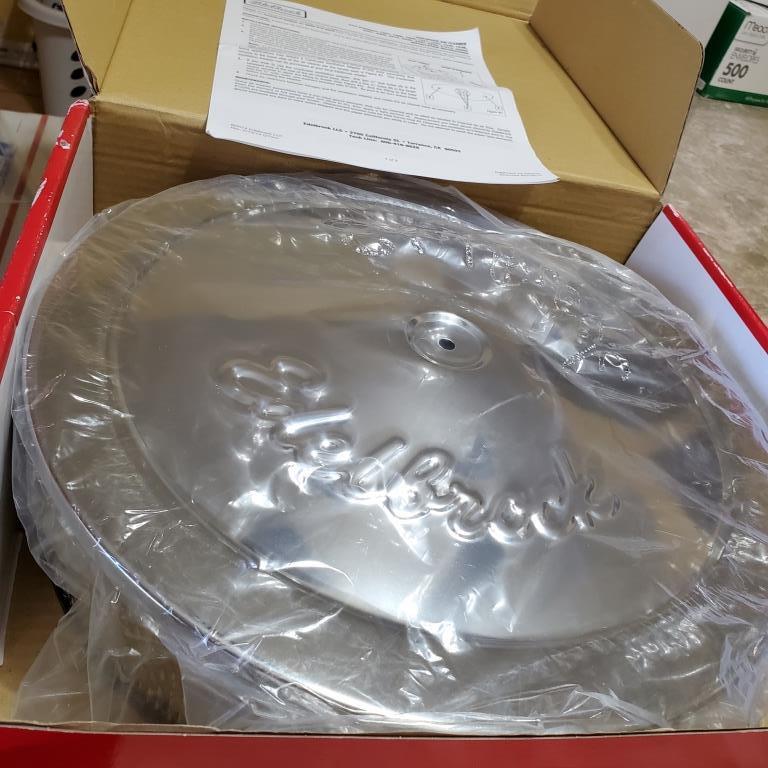 Edelbrock 1221 Pro-Flo 14" Round Air Cleaner / Filter w Air Cleaner Riser