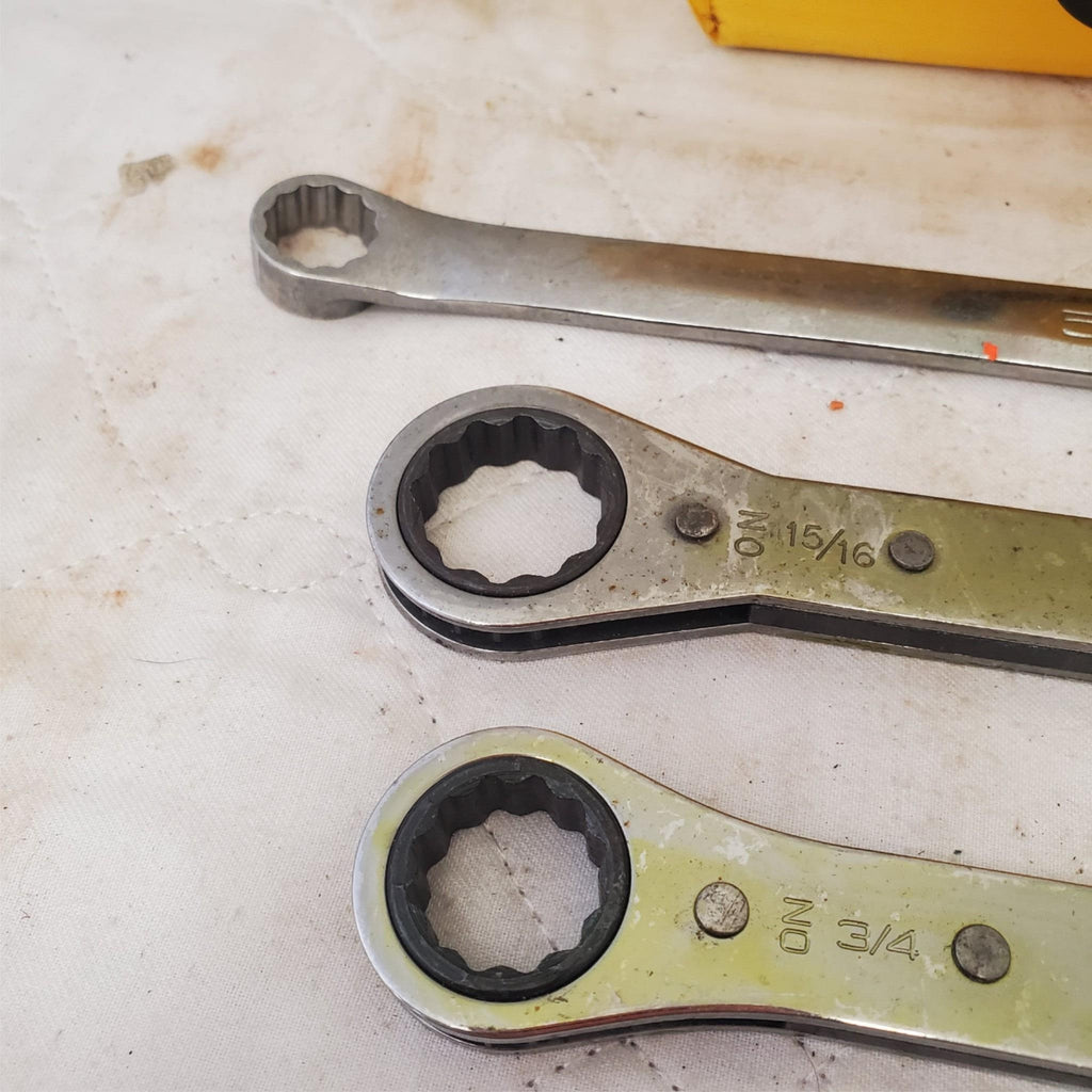 Lot of Snap-On Tools Double Offset Box Wrench LOT 554