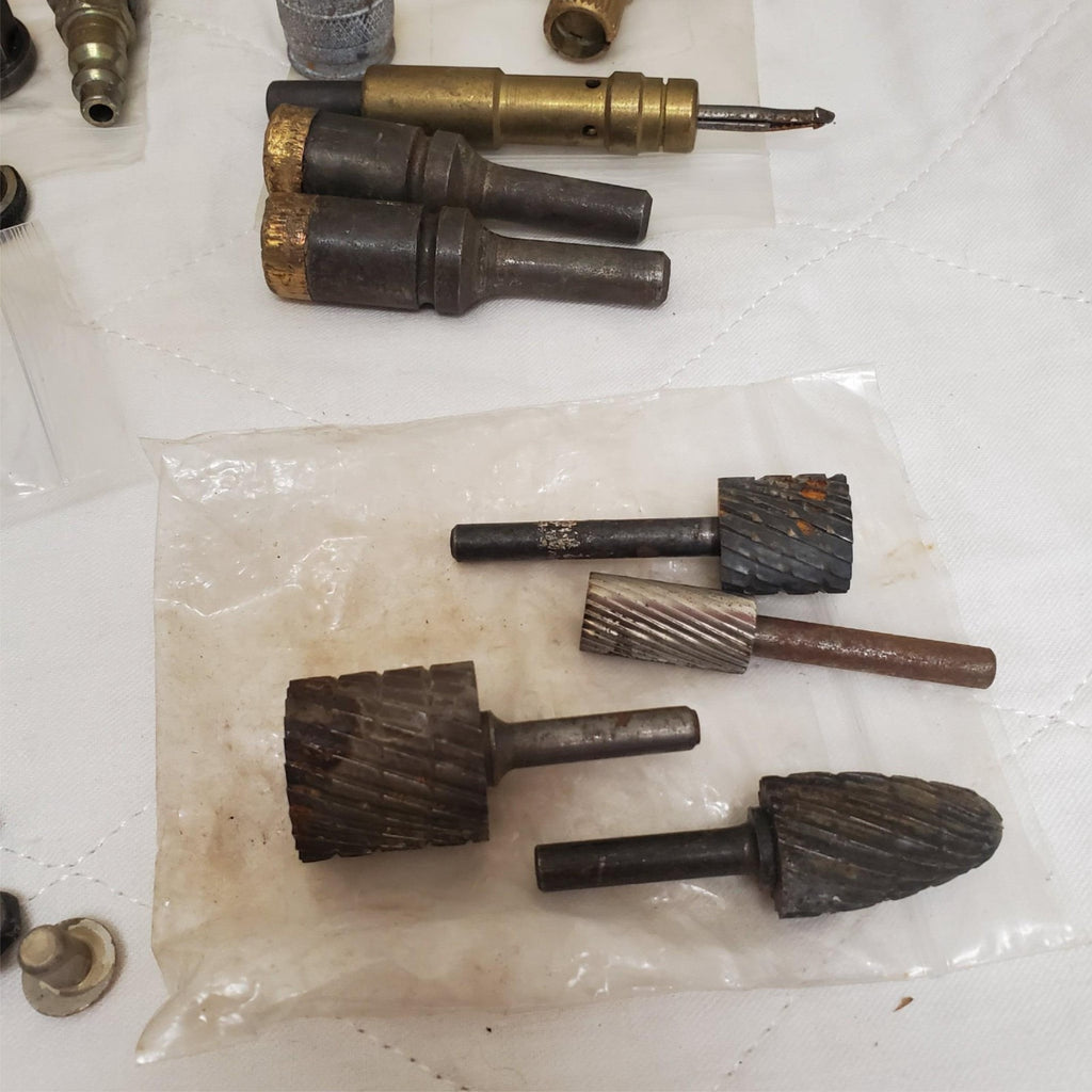 Lot of Misc. Drill Bit Grinder Bits Bolts