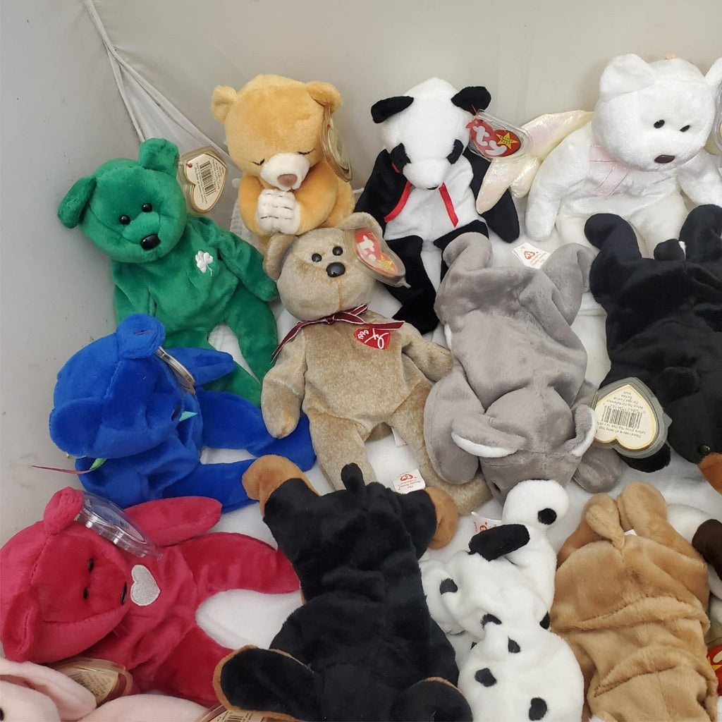 Huge Lot of Assorted TY Beanie Babies Plush Toys #1