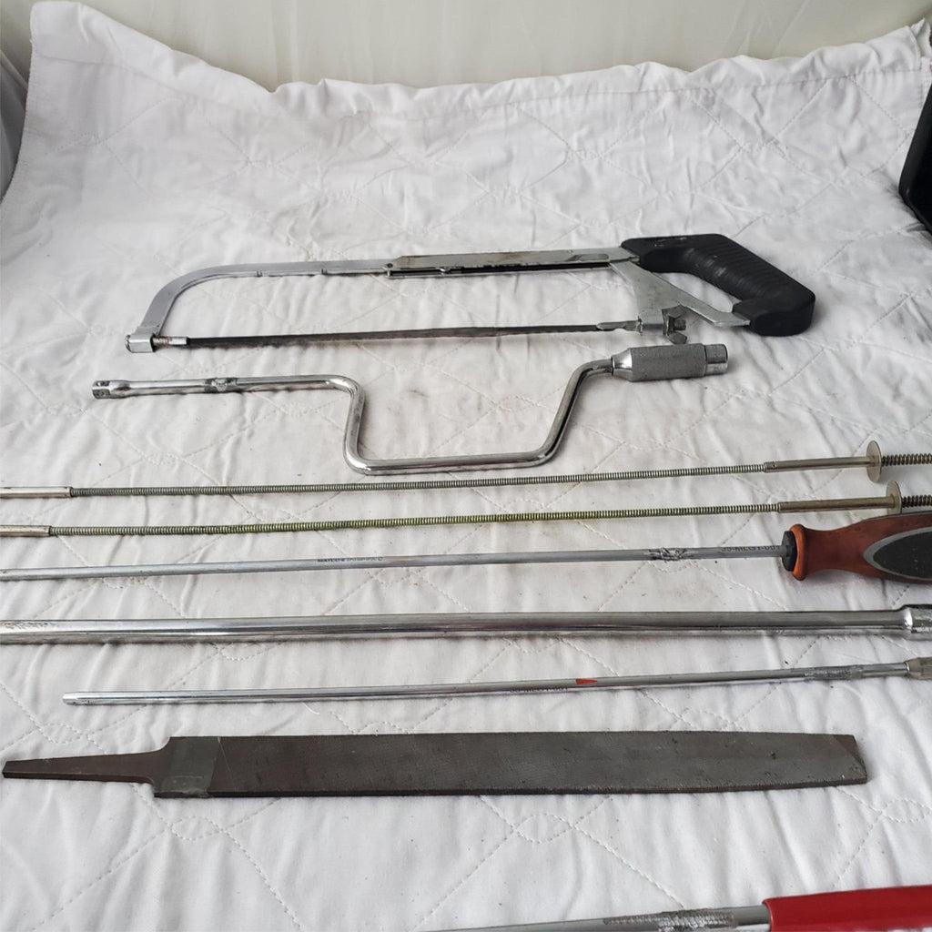 Lot of Ratchet Socket Extension, Files, Screw Drivers & Other Tools LOT 656