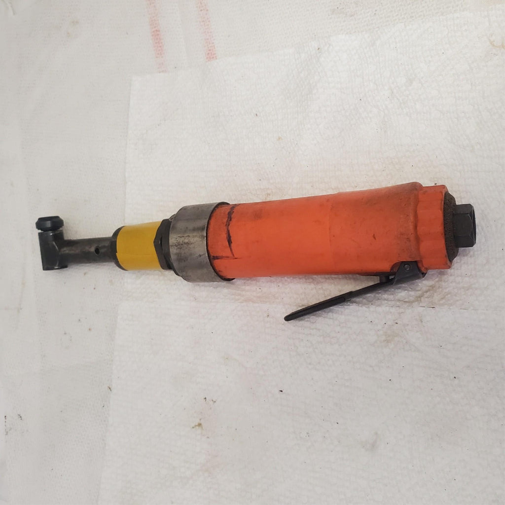 Heavy-Duty Tool Pneumatic 90 Degree Drill Aircraft Air Tool Orange AN-42