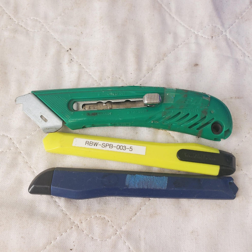 Lot of 13pc Assorted Various Handy Cutter Safety Knife Lot 318