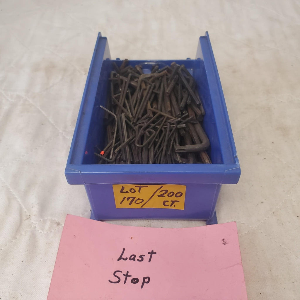 Lot of 200 Pieces  Allen/Hex Wrenches All Purpose Mixed Sizes LOT170