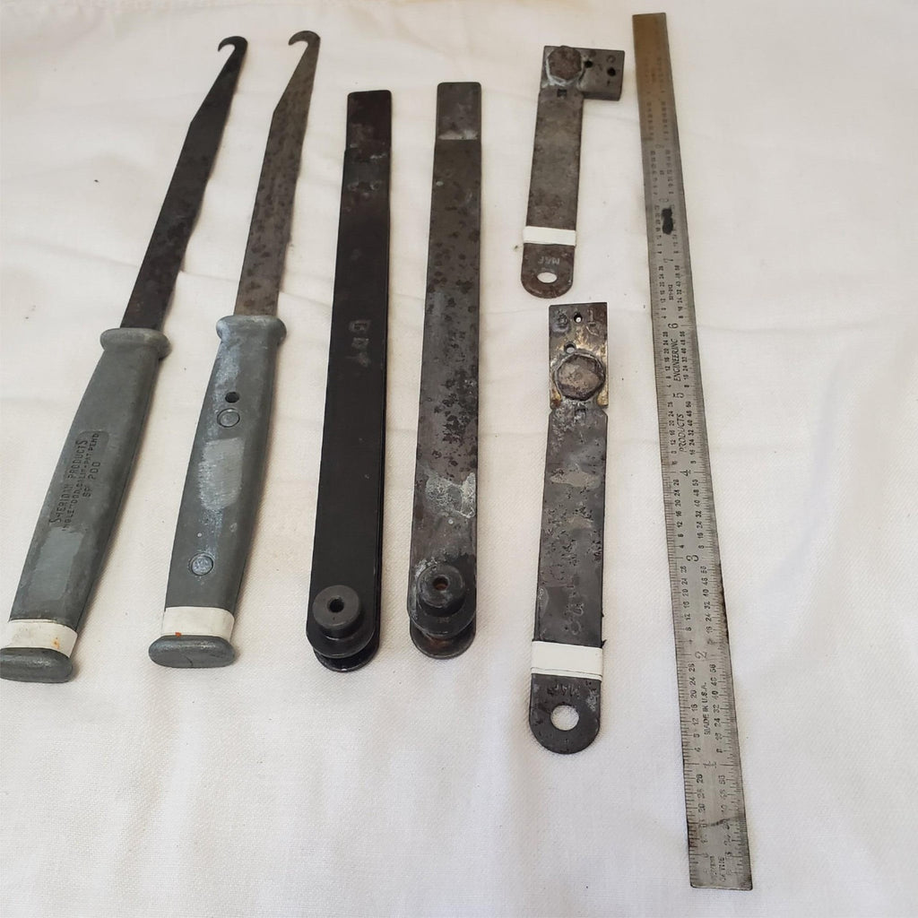 Lot of Assoretd Sheridan SP200 6" Chip Chaser & Shank LOT-353