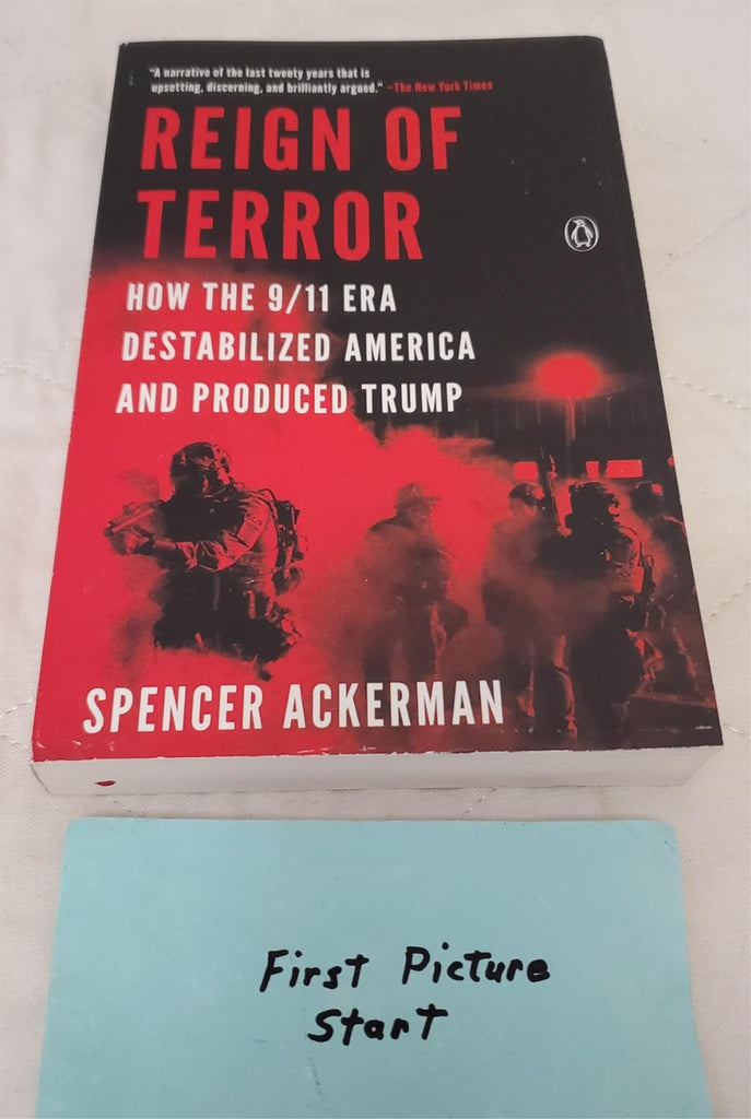 Reign of Terror Book by Spencer Ackerman