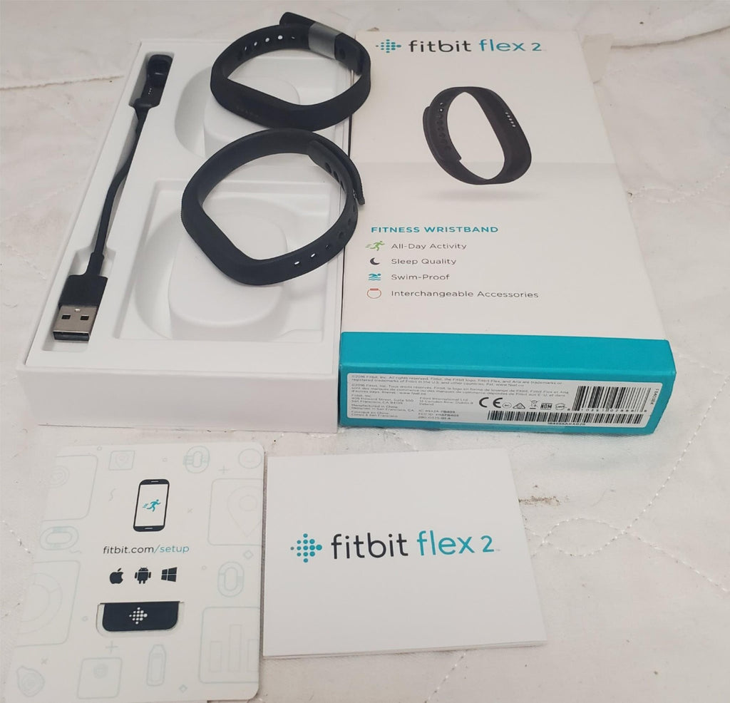 Fitbit Flex 2 FB403BK Activity Tracker Fitness Wristband Accessories (NO FITBIT)