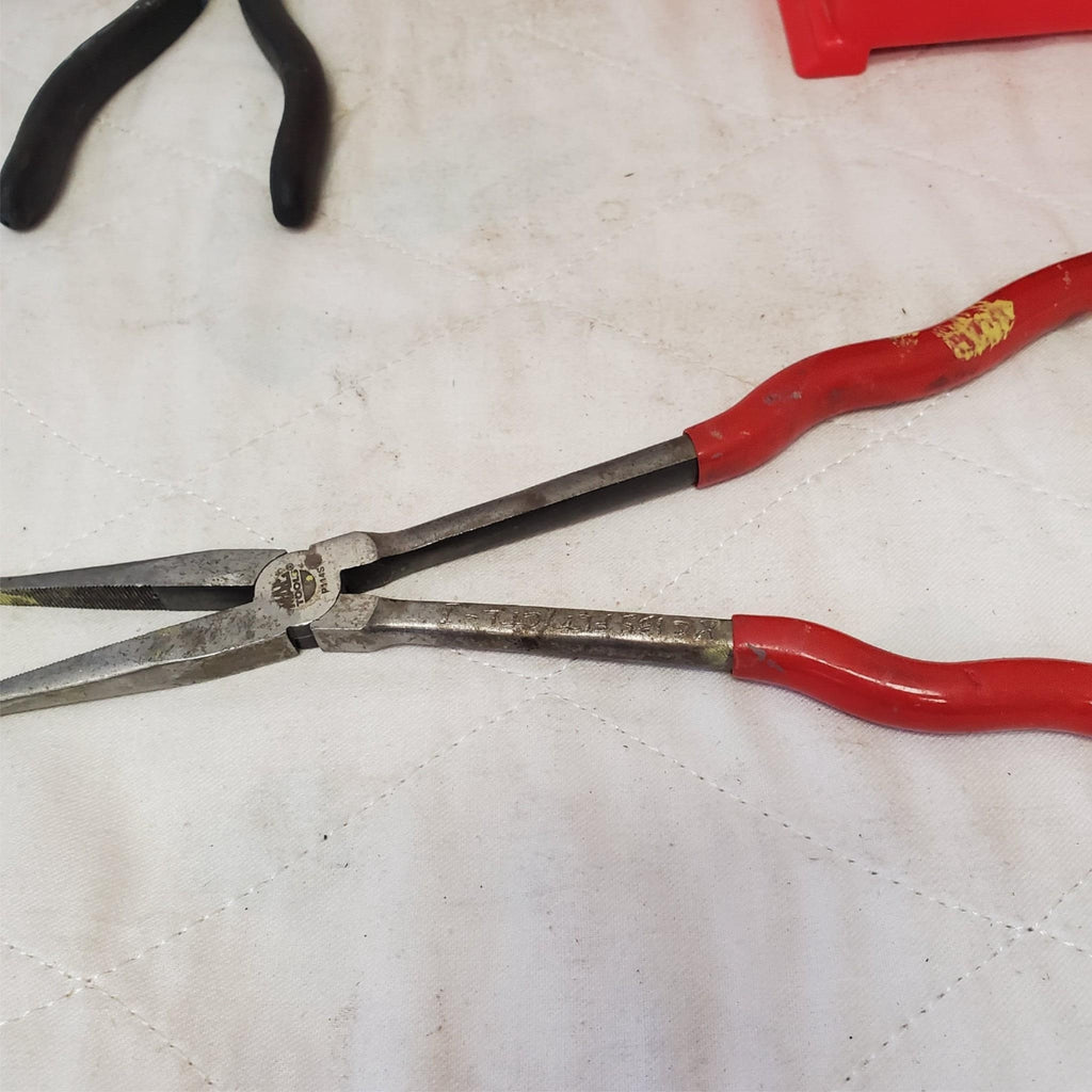 Lot of 2 Assorted Safety Wire Pliers Hand Tools LOT-546