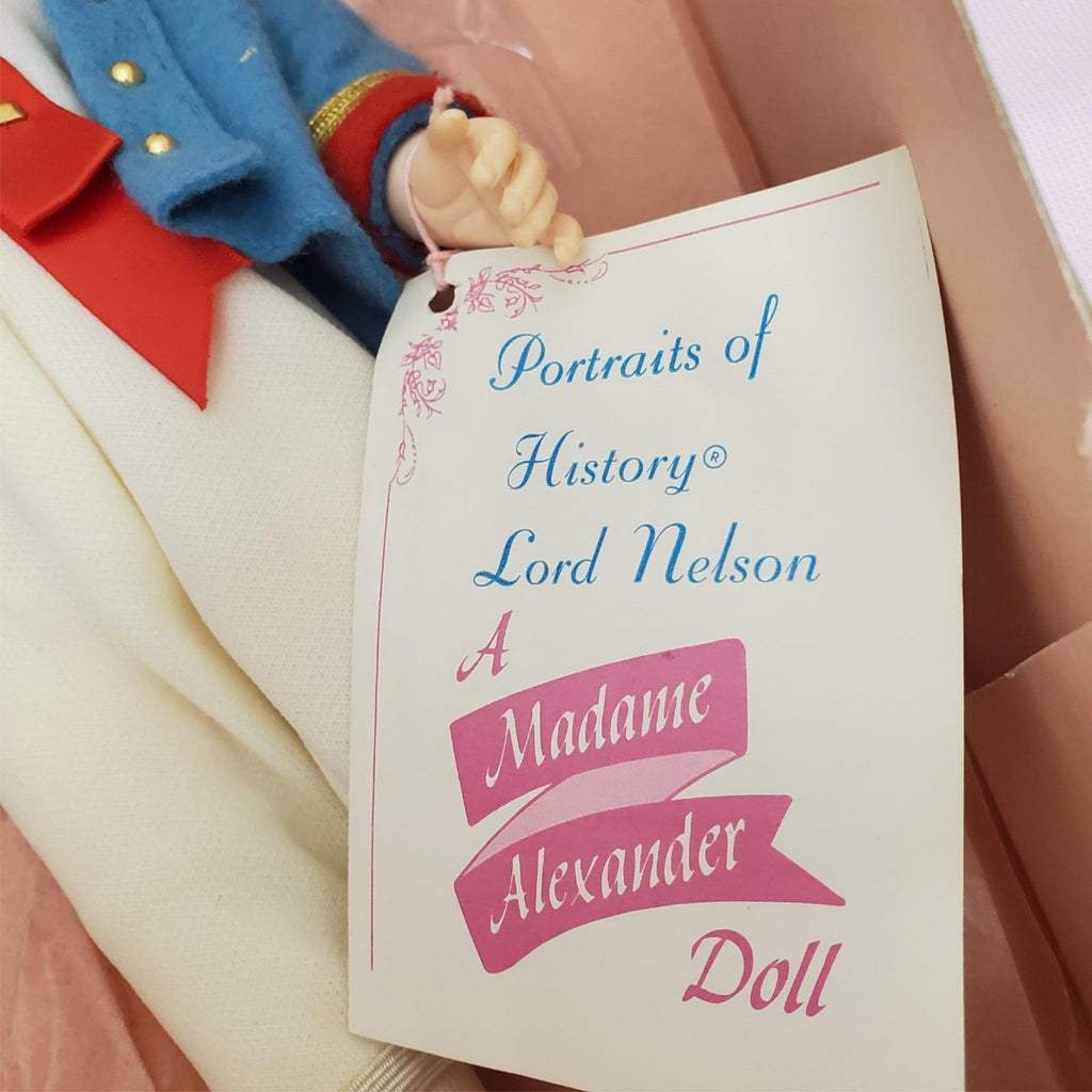 Madame Alexander #1336 Lord Nelson #1338 Lady Hamilton Dolls with Original Box