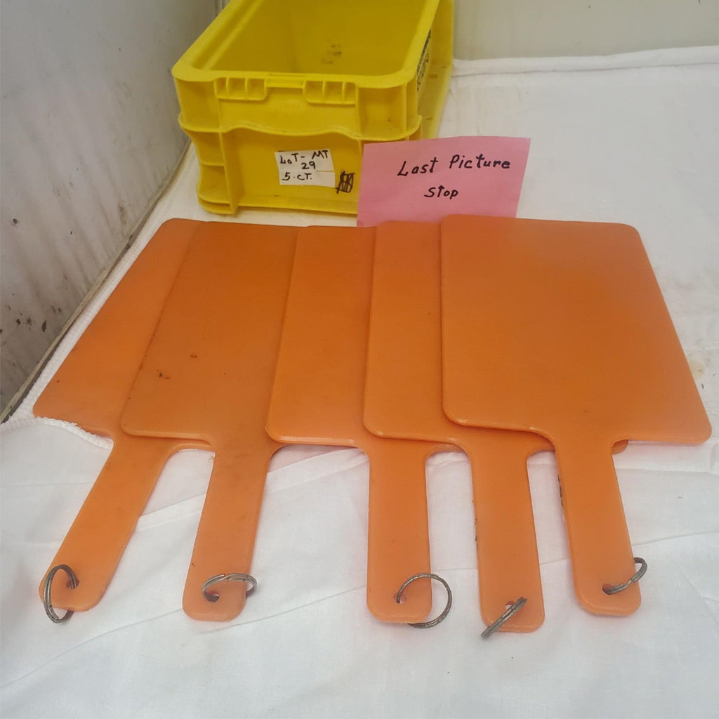 Lot Of 5 AERO Safety Marshalling Paddles 3-82345 LOT- MT 29