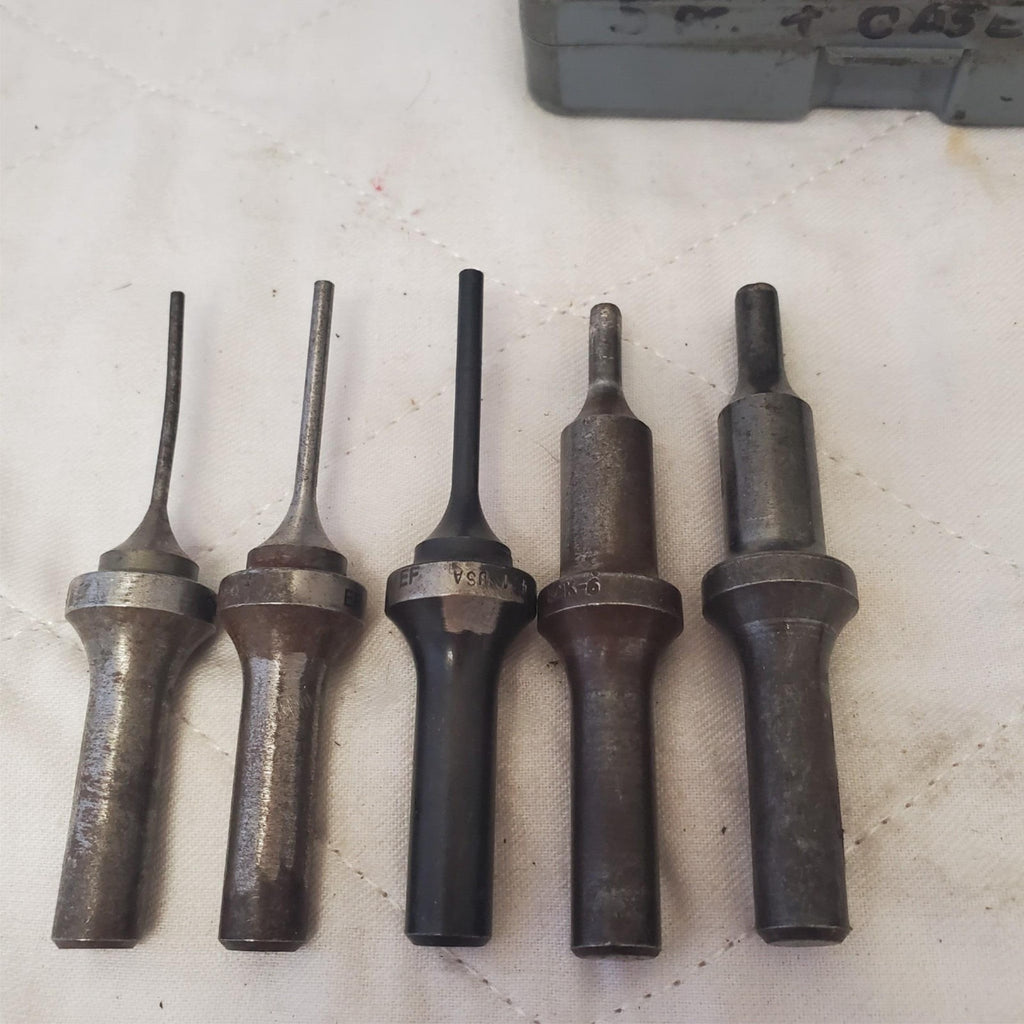 Lot of Rivet Punch, ASCO Coil, BesTest Dial Test Indicator & Etc. LOT-376