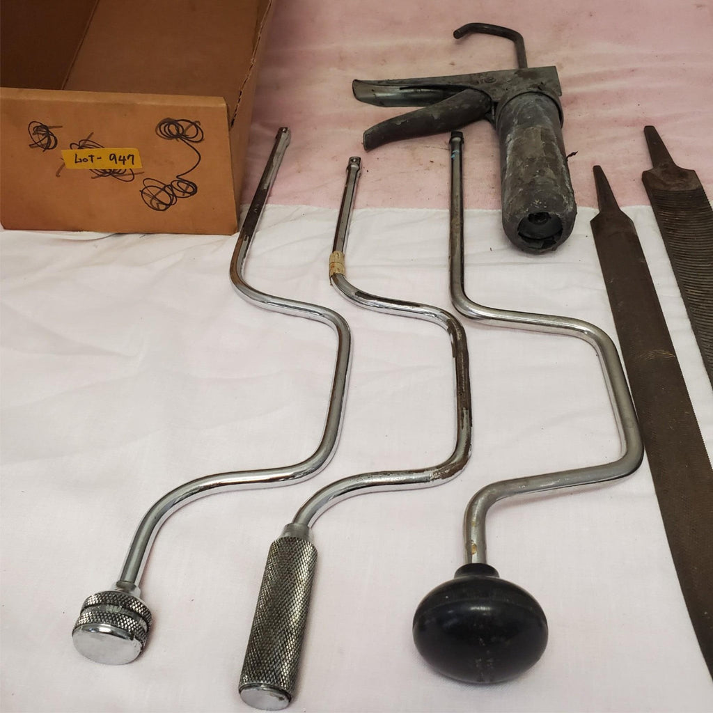 Assorted Speed Drive Handle Rasp File Grease Gun Spot Cooling System Lot-947