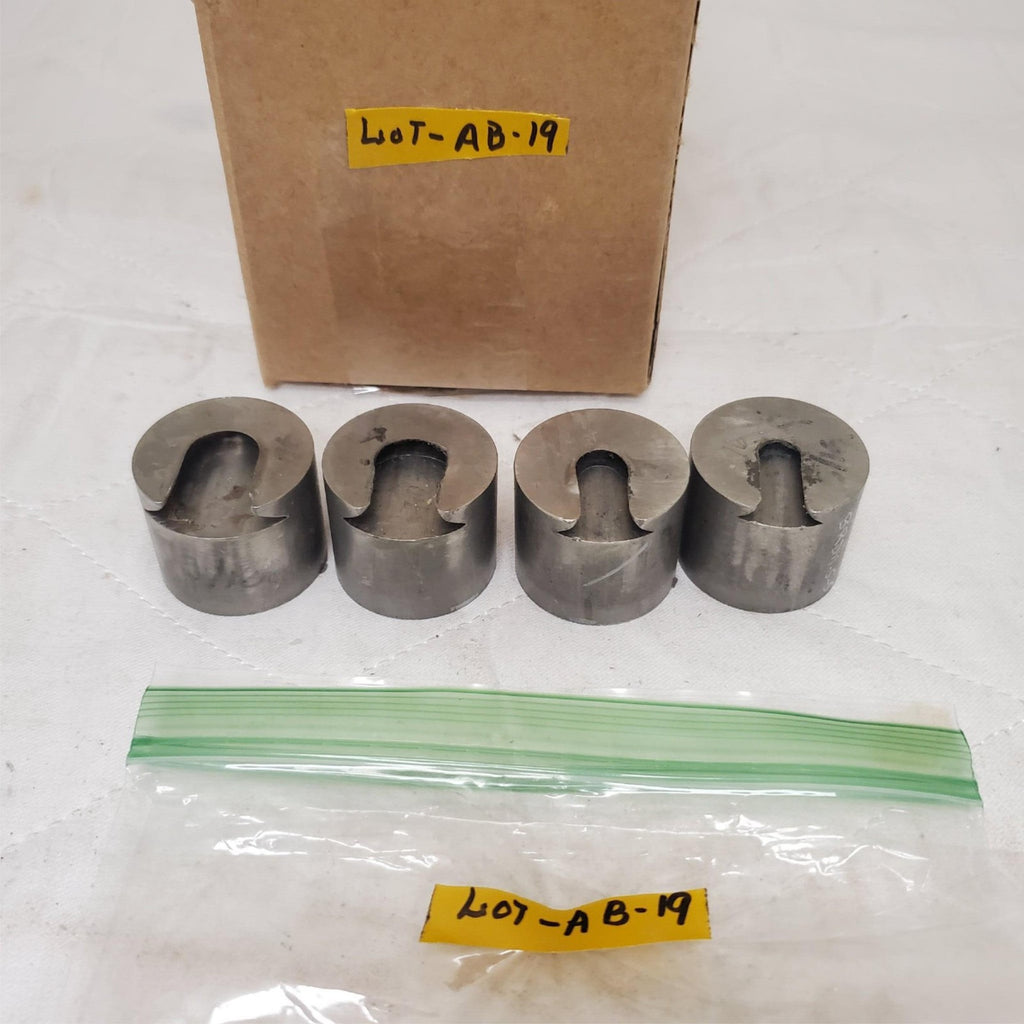 Lot of 4 Metal Slip Bushing Sleeves
