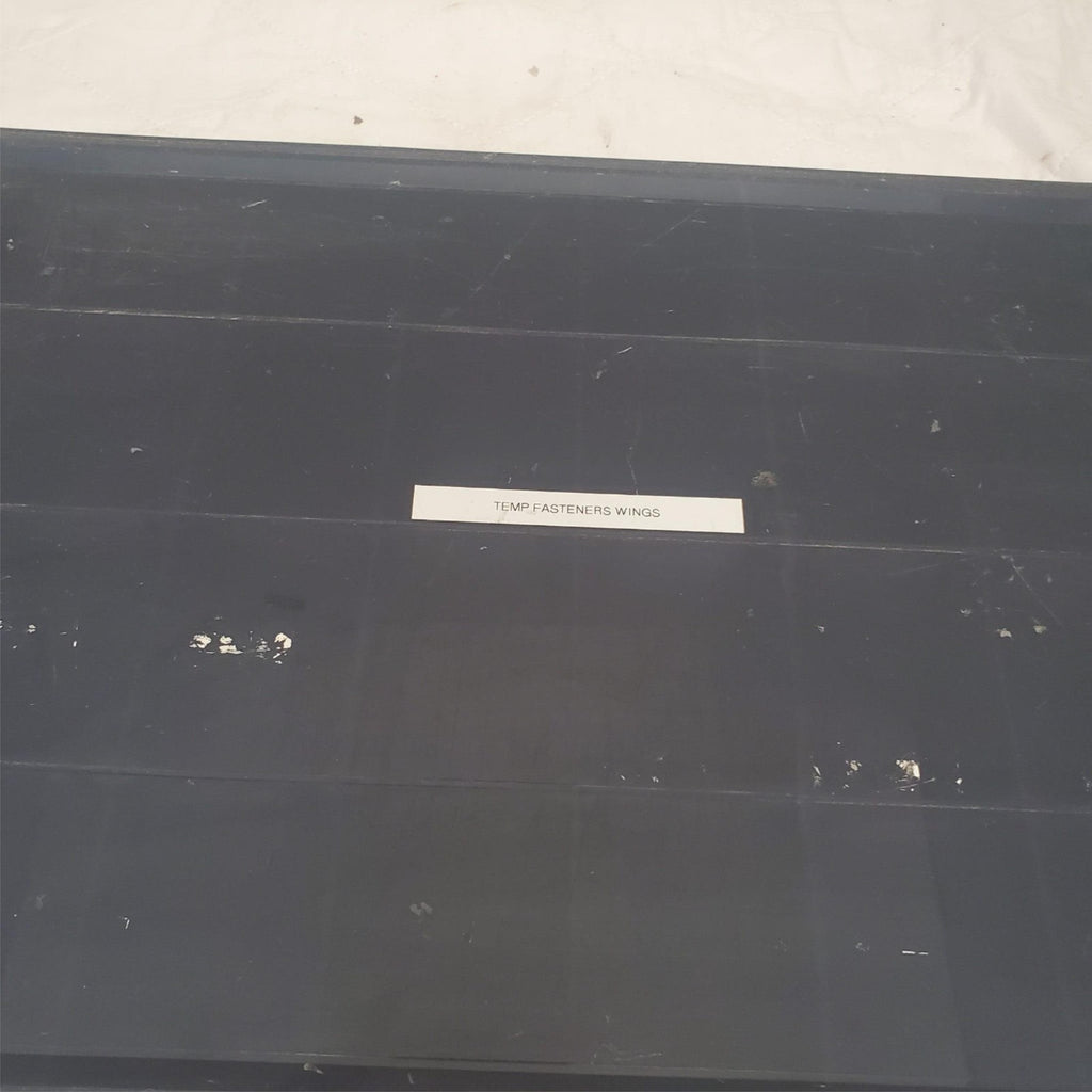 Empty Adjustable Compartment Box for Temporary Fastener Wings