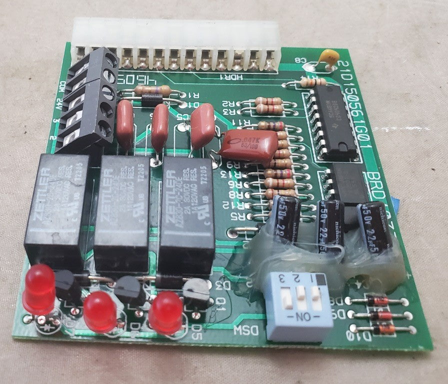 Trane Zettler Zone/Bypass Control Card Zzcardal010 21D150561G01 1150561 REV