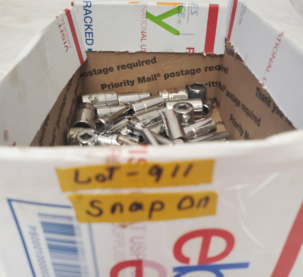 Lot of 64 pc Assorted  Snao on Sockets, Chrome LOT-911