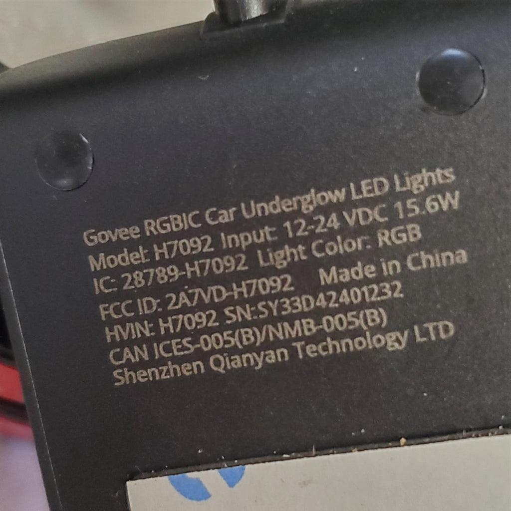 Govee RGBIC H7092 Car Underglow LED Lights with Multiple Dynamic Modes