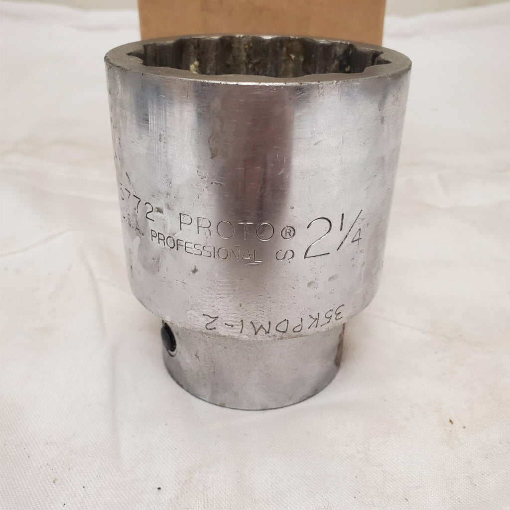 Proto 3/4" 12 Point 5772 2-1/4" Drive Socket LOT-638