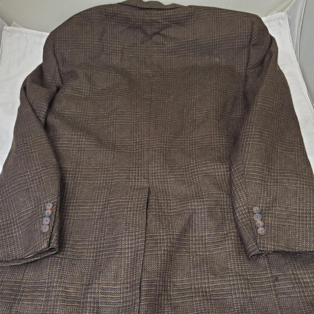 Hart Schaffner Marx Men's textured Blazer Suit Jacket Sport Coat 46L