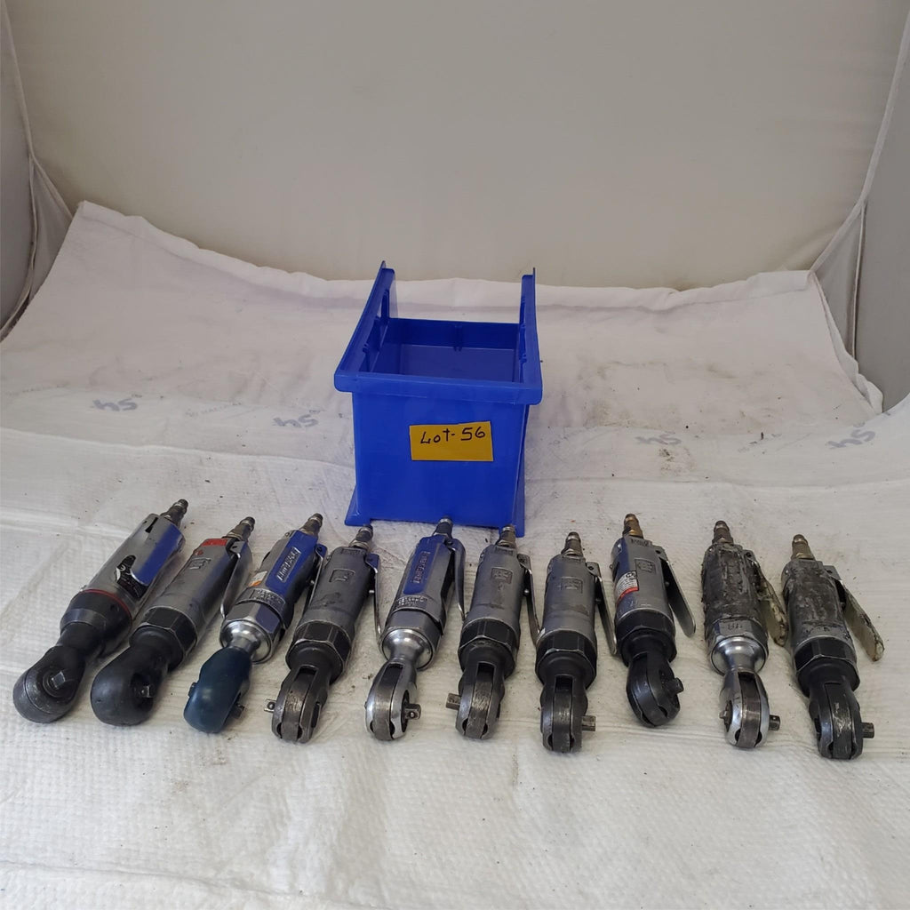 Lot of 10 Heavy Duty Air Pneumatic Ratchet Wrench Blue Point/Ingersoll Rand #56