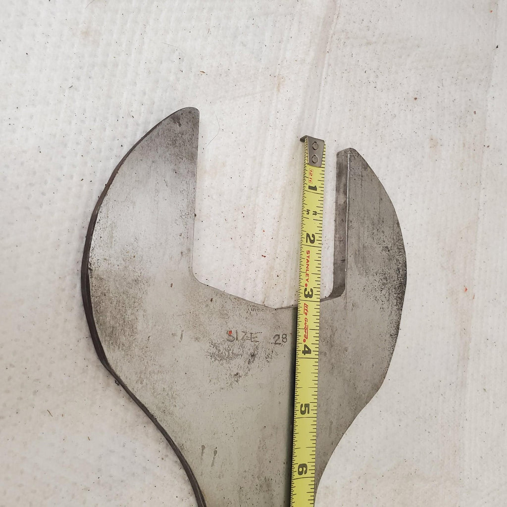 Vintage Large Open Ended Wrench LOT 566