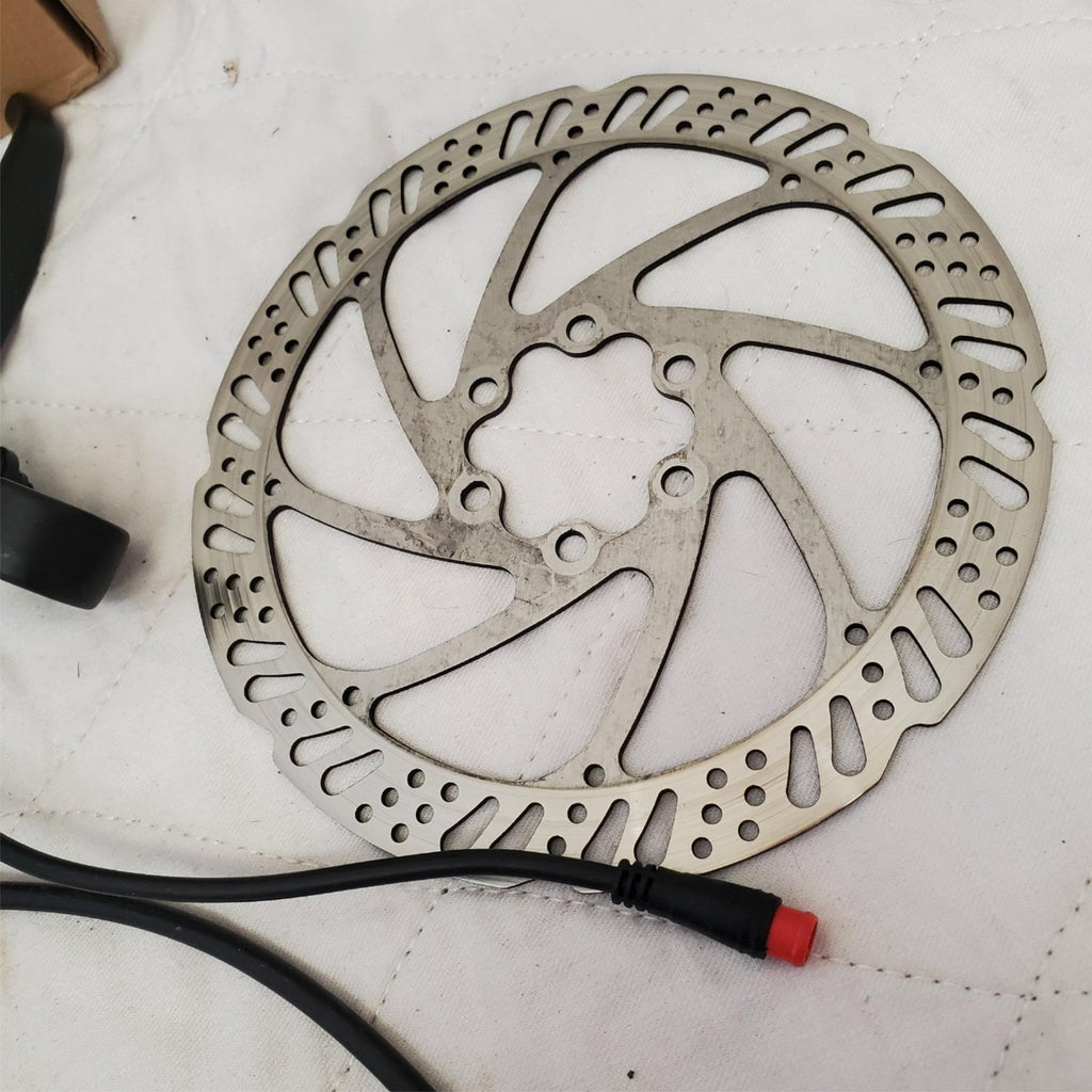 Tektro MTB 160mm Rotors Hydraulic Disc Brakes Kit w/ Cable & Housing 