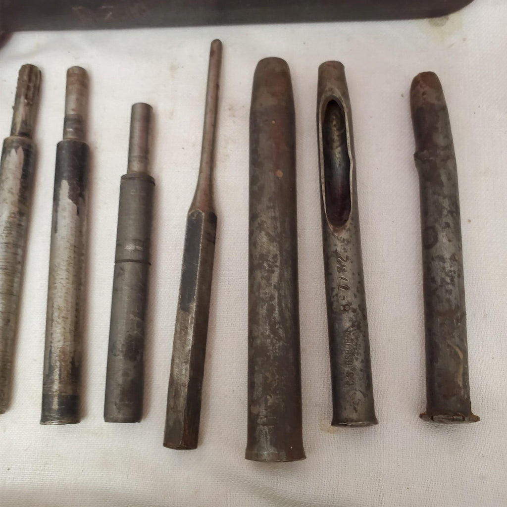 Assorted Chisel Punch and Drill Drift Tools LOT-534