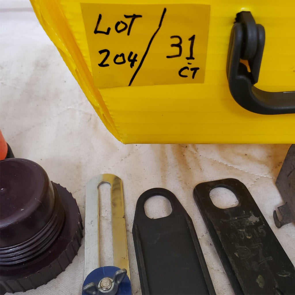 Lot of 31 Miscellaneous PowerSupply /Blade Disposal Case/ReelCleaner & Etc Tools