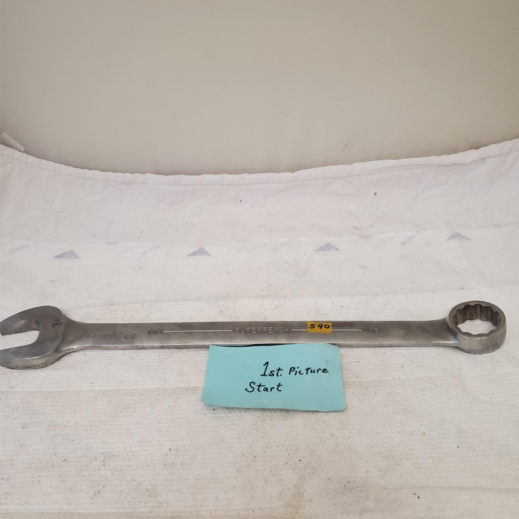 Williams Superrench #1178 1-1/2-Inch Combination Box Wrench LOT 590