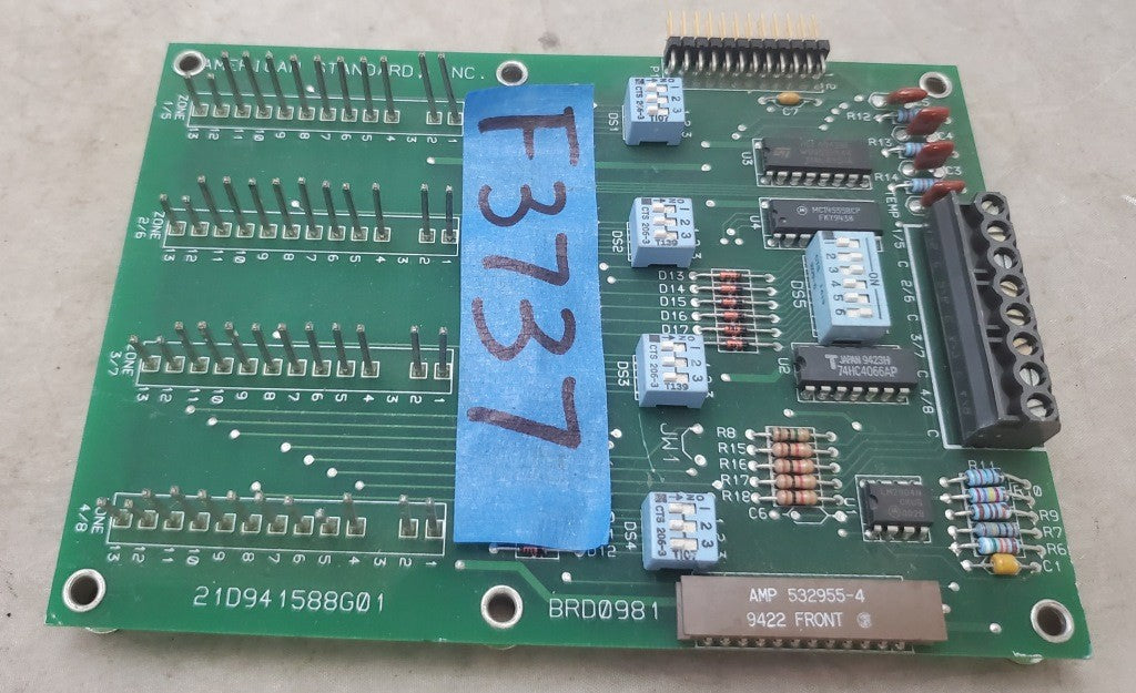 Used! American Standard OEM Trane 21D941588G01 Control Sister Board BRD0981