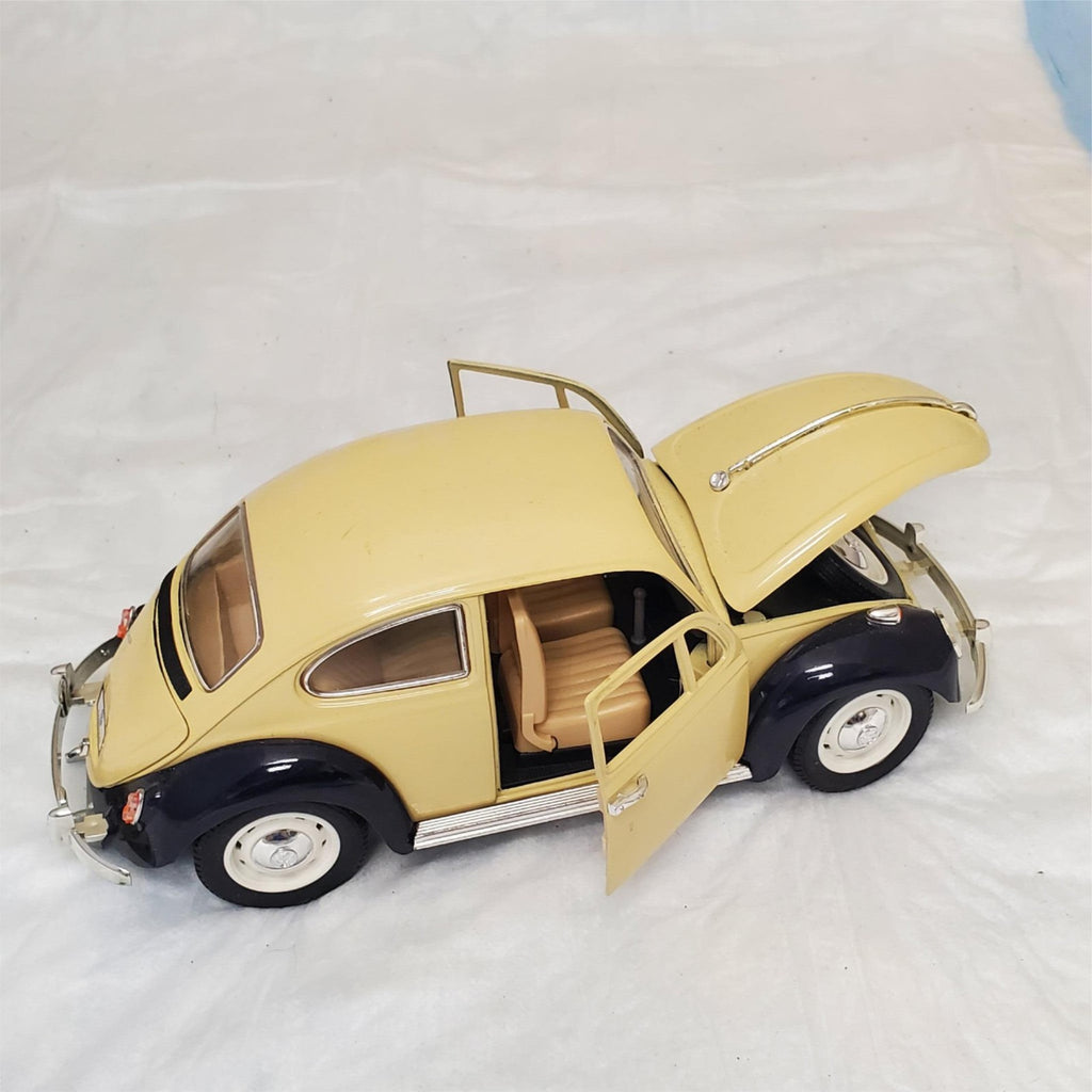 Vintage Road Tough VOLKSWAGEN BEETLE Die Cast Metal Car