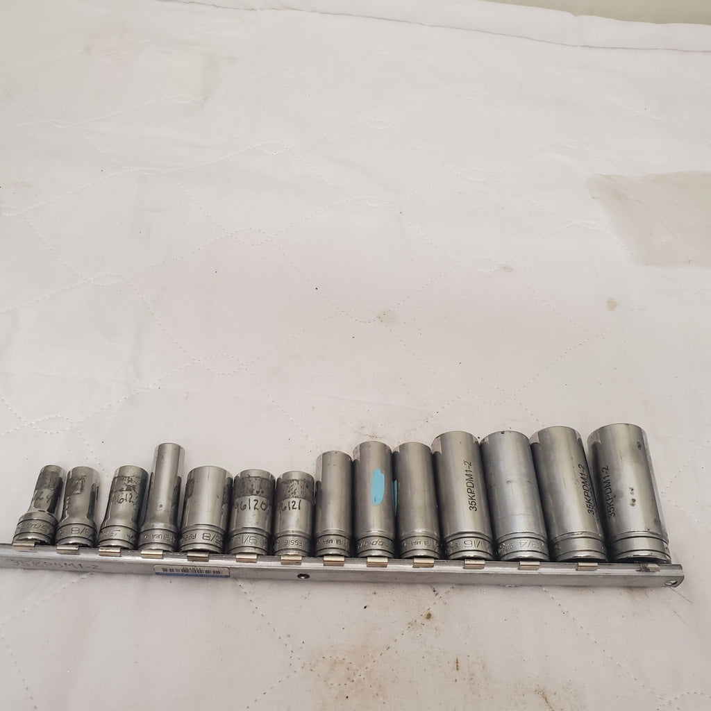 Lot of 14 Snap-On Socket Set Tools LOT-778