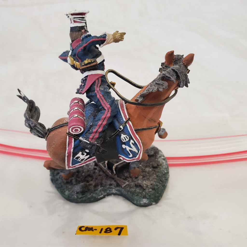 The Collectors Showcase CS00342 French Lancer Wounded Mounted CM-187