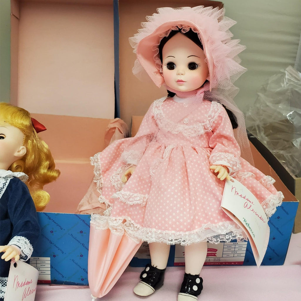 Madame Alexander #1585 Rebecca #1577 Renoir Dolls Set with Box