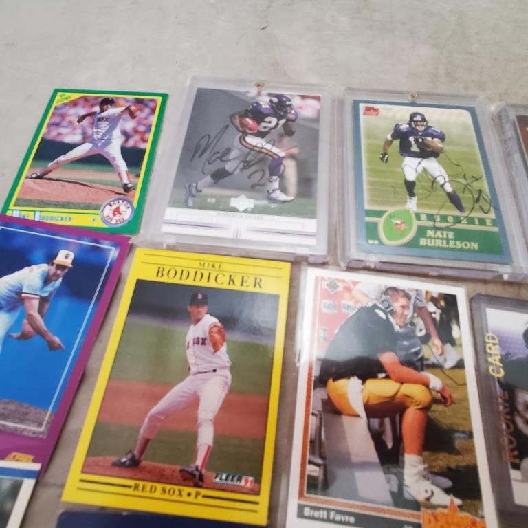 Lot Vintage Orioles Fleer Mike Boddicker Baseball Cards