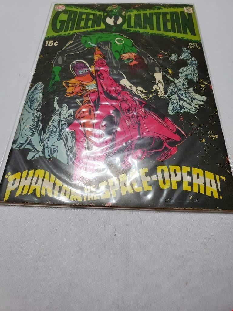 Green Lantern #72 Phantom of The Space Opera DC Comics 1969