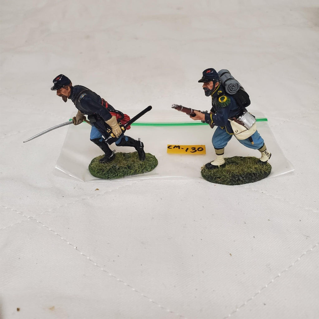 King and Country CW137 CW120 Infantryman Advancing w/Rifle & Sword CM-130