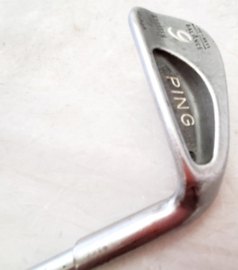 Karsten I Ping 9 Iron Golf Clubs Toe- Heel Balance Right Handed