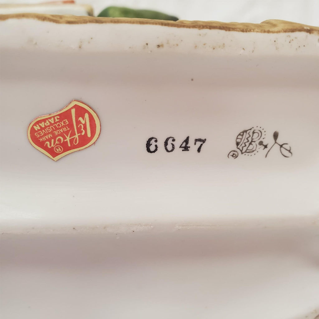 LEFTON 6647 Porcelain Bisque Watchmaker Horologist Figurine