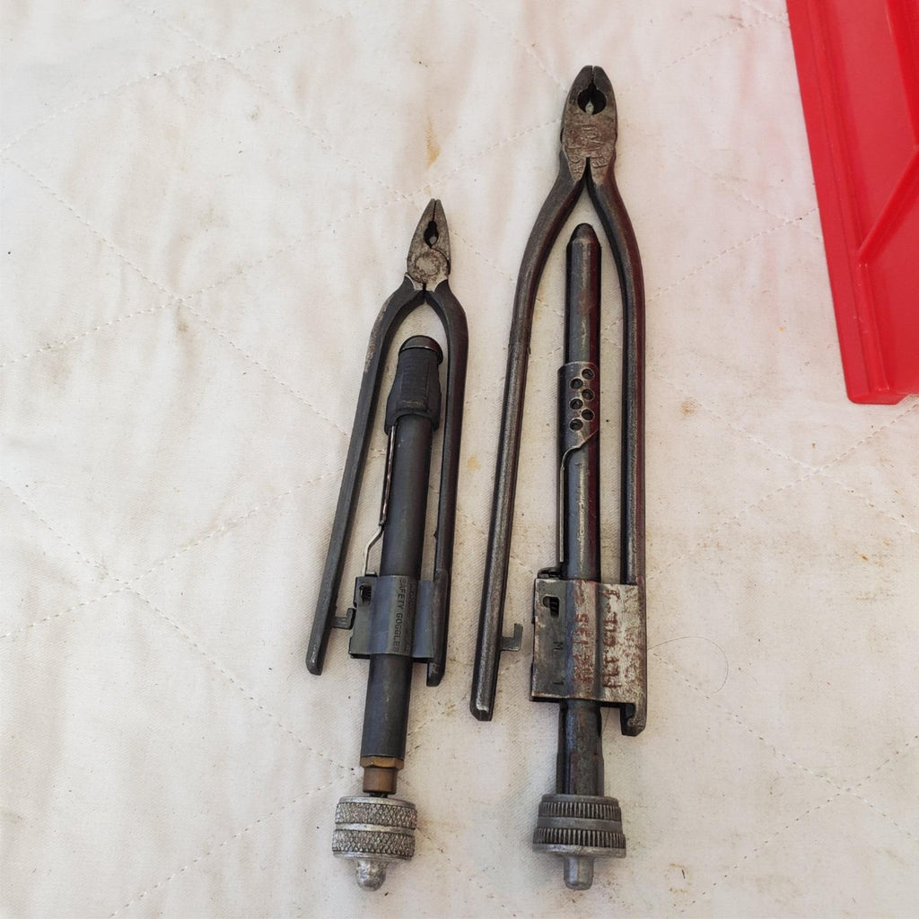 Lot of 2 Assorted Safety Wire Pliers Hand Tools LOT-546