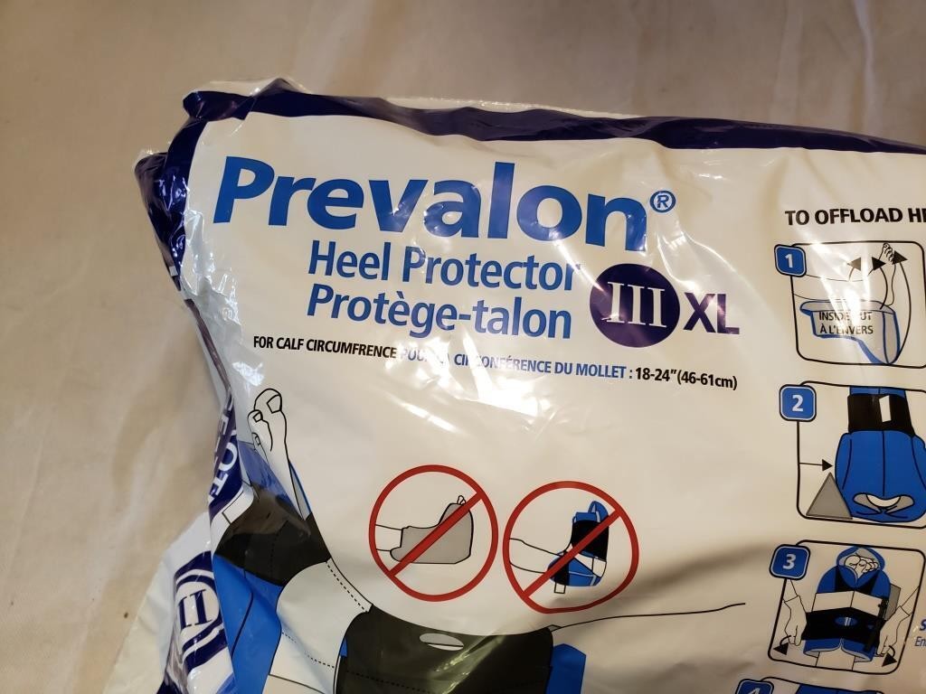 NEW Prevalon XL Pressure Relieving Heel Protector III 7382 Sage Products