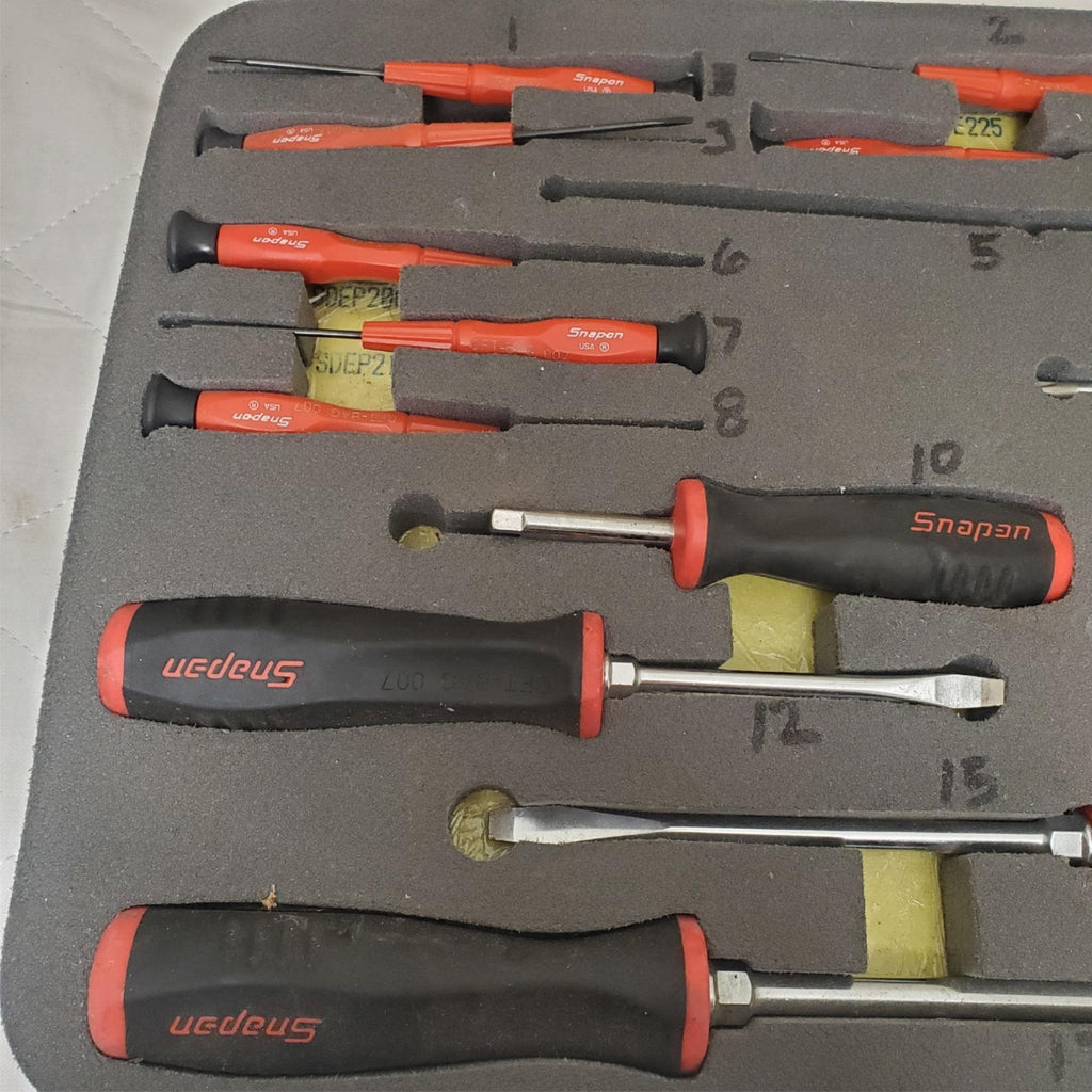Lot of 20 Snap-on Screwdriver Set CFT-BAG-007 AB-15
