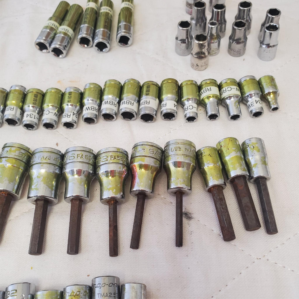 Lot of Snap-On Drive Extensions & Torque Sockets & Other Tools LOT 499